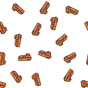 lifeboat boat vector seamless pattern lifeboat boat sign illustration
