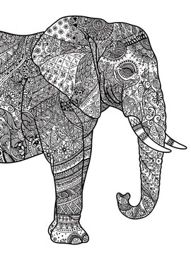 Collection of vector logo designs and flat illustrations featuring animals, nature, landscapes, mandala art, emblems and abstract symbols