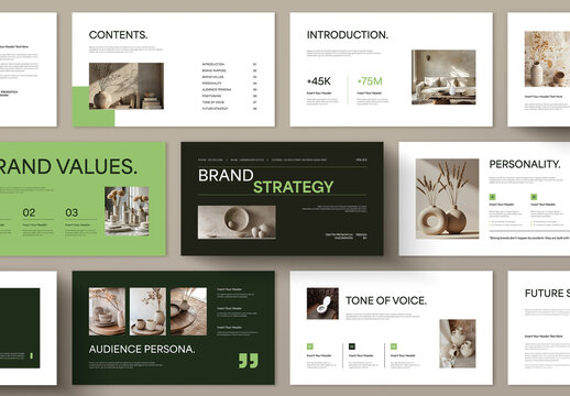 Modern Brand Strategy Presentation Template