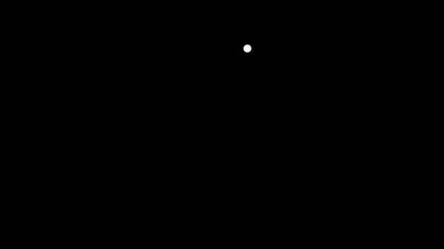 Motion graphics of green tick icon in square frame for transaction confirmation loop