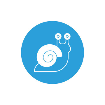 Sea Snail Vector Icon which an easily modify and edit