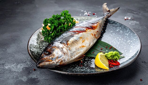 Premium amberjack fish for sushi and seafood concepts