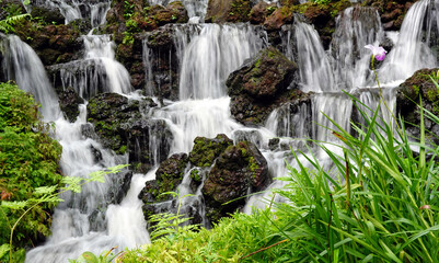 tropischer Wasserfall - tropical cascade © Konstanze Gruber