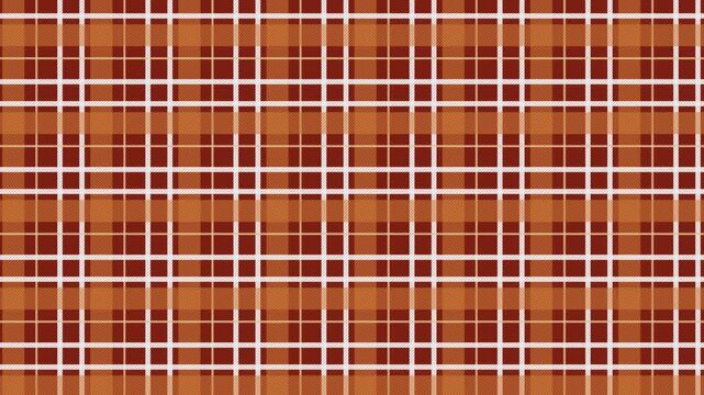 Maple Lumberjack Plaid Drifting Diagonally - Seamless Plaid Loop