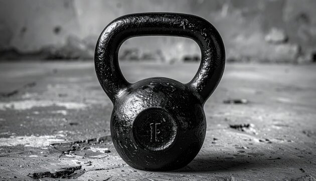 Sixteen kilogram black kettlebell shown from multiple angles