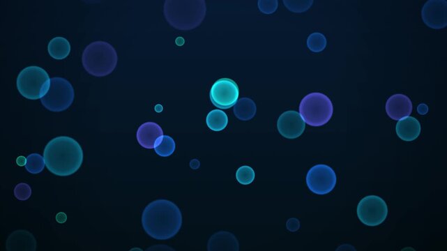 abstract background with bubbles