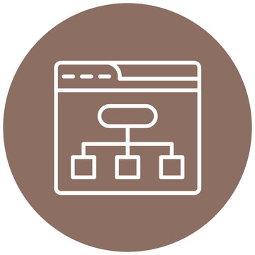 Website Hierarchy Icon