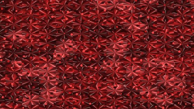 Close-up of red star anise spices.