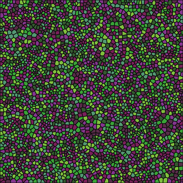 Deep forest and purple mosaic pattern with dark dramatic geometric tones
