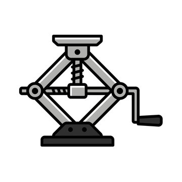 Scissor Jack Isolated on Transparent Background
