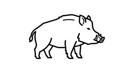 Obraz premium Pig Animal Mammal Farm Livestock.