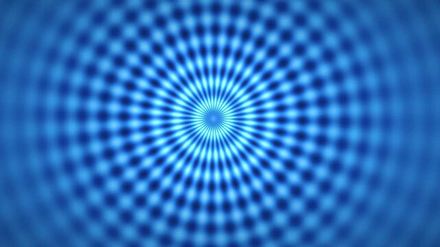 Blue radial patterns expand and contract in a mesmerizing animated sequence pattern circles expanding contracting animation