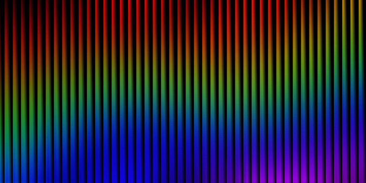 Vertical rainbow spectrum stripes form a vibrant linear pattern for colorful graphic work.