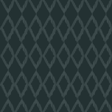 black and white seamless pattern ikat