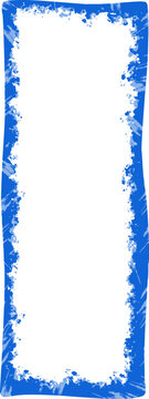 Ice Frame Vertical Banner Cartoon