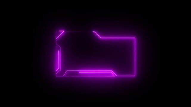 Digital folder icon symbolizes modern database information systems. Professional folder icon loops for virtual information technology media. Secure data archiving with folder icon.4k video