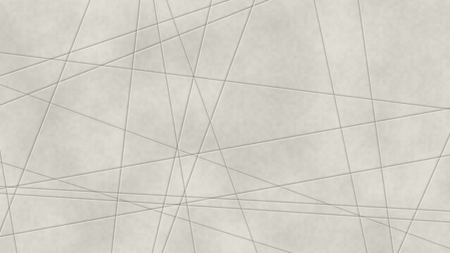 Silver grid lines cross at angles over a pale gray surface