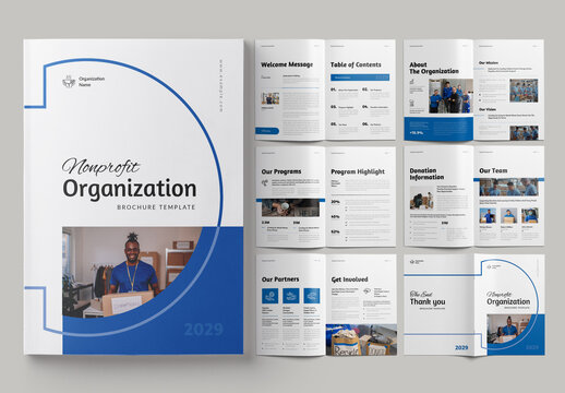 Nonprofit Organization Brochure Layout