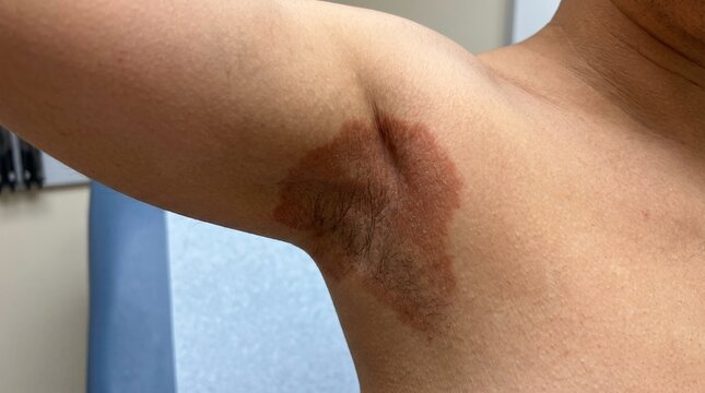 Erythrasma- Reddish-Brown Intertriginous Skin Infection