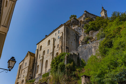 Medieval sanctuary and castle of Rocamadour