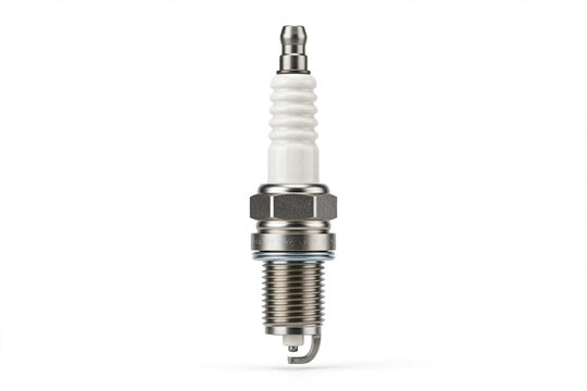 spark plug isolated on white background