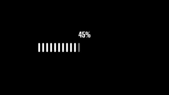 Loading bar animation displays twenty seven percent completion progress. System software buffering telemetry updates on active loading bar. Waiting runs on loading bar.