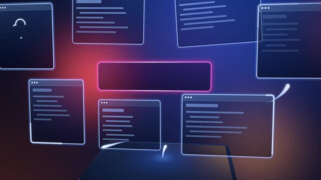 Prompt typed as build me an app launches vibe coding interface with AI, HTML, CSS, SQL and API code windows
