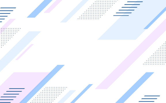 Abstract Geometric Background with Soft Pastel Blue and Pink Diagonal Shapes and Patterns