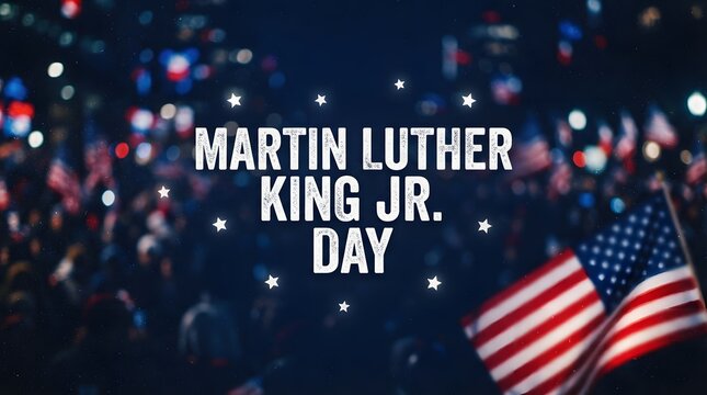 A rustic potted herb plant with a handwritten tag celebrating martin luther king jr day in a home