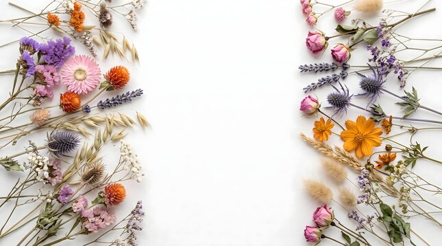Delicate cherry blossom branch against a soft pastel pink background