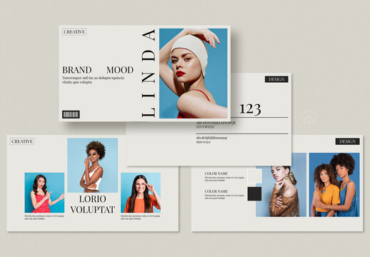 Modern Creative Brand Moodboard Presentation