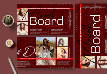 Modern Mood Board Presentation Template