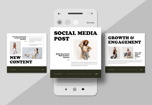Social Media Post Layout