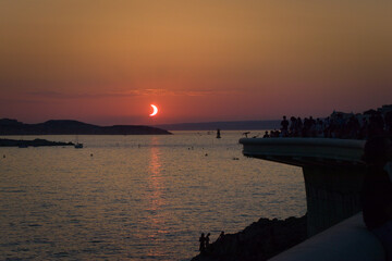 Eclipse solaire corniche Kennedy Marseille © Marco Studio