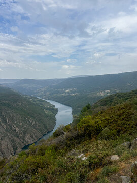 Balc&oacute;n de Madrid Viewpoint Over the Sil Canyon in Galicia, Spain