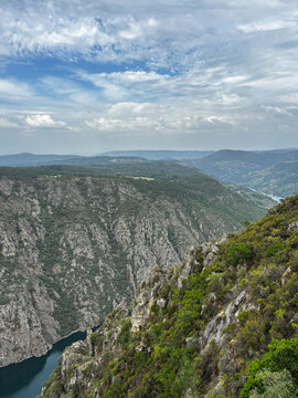 Balc&oacute;n de Madrid Viewpoint Over the Sil Canyon in Galicia, Spain