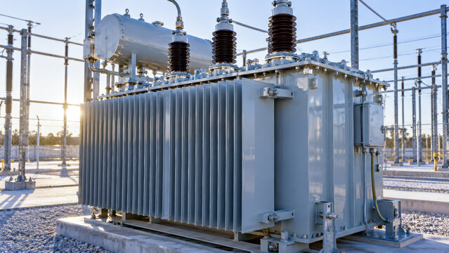 Smart energy transformer supports electrification with flexible power distribution at outdoor electrical substation