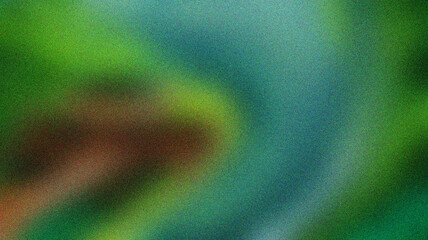 Abstract lush green and teal gradient background with warm earthy noise texture © Base Layer Visuals