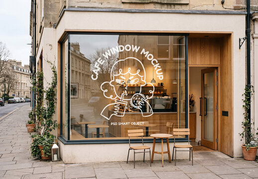 Storefront Window Mockup