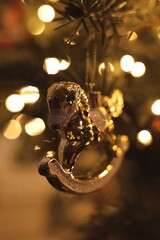 christmas tree lights © Hanna Sihayeva 