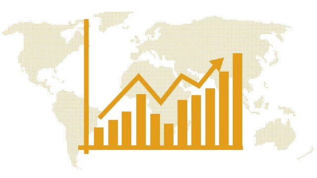 Revenue and Profit Growth Animation for Corporate Business Reports