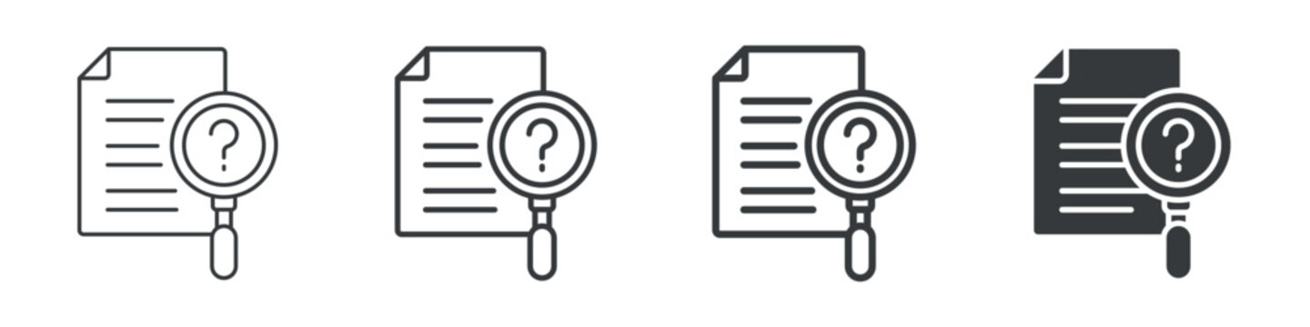 Curiosity  Different Icon Set Simple Style Collection 