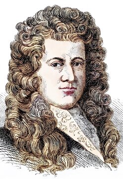 Samuel Pepys (pi?ps) (born 23 February 1633 in London, died 26 May 1703 in Clapham near London) was Chief Secretary to the Admiralty, President of the Royal Society and Member of the House of Commons, Historical, digitally restored reproduction from a 19th century original, Record date not stated