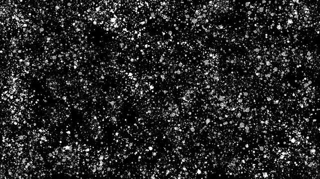 Black and White Speckled Grain Texture Background with Abstract Dust Pattern