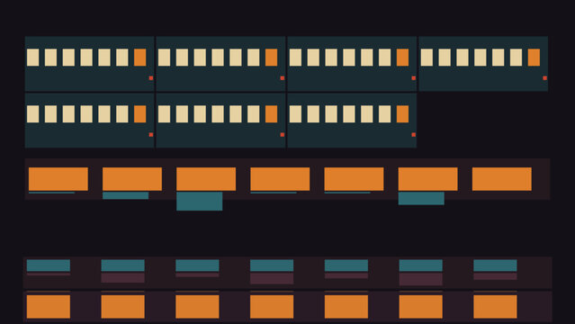Sorted Rotations With the Original Block Indexed in Copper and Teal