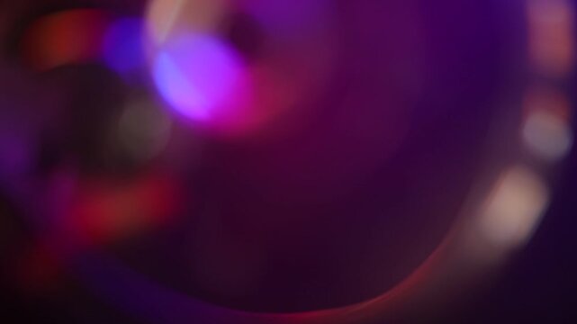 Abstract Dynamic Bokeh Light Leaks Warm Vibrant Glow Background