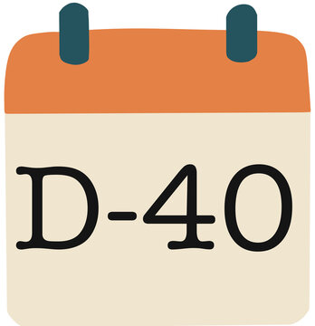 D-day countdown calendar