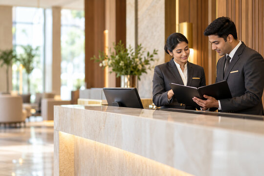 Hotel Reception Staff Shift Handover
