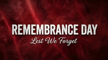 Fototapeta premium Remembrance day in the uk is a solemn occasion to honour those who served and sacrificed for our freedom remembering their bravery