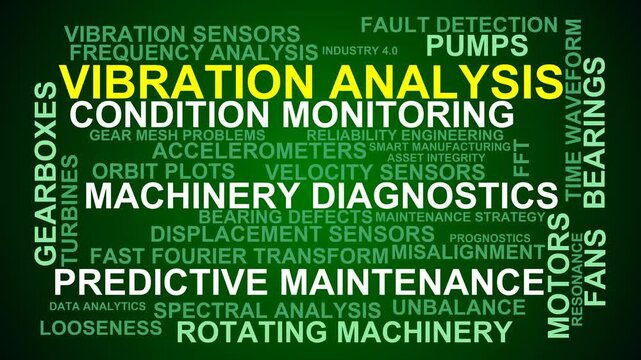 Vibration Analysis Word Cloud